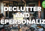 declutter and depersonalize